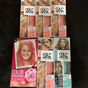 L'Oreal Colorista Semi-Permanent Hair Color - Peach and Aqua Collection